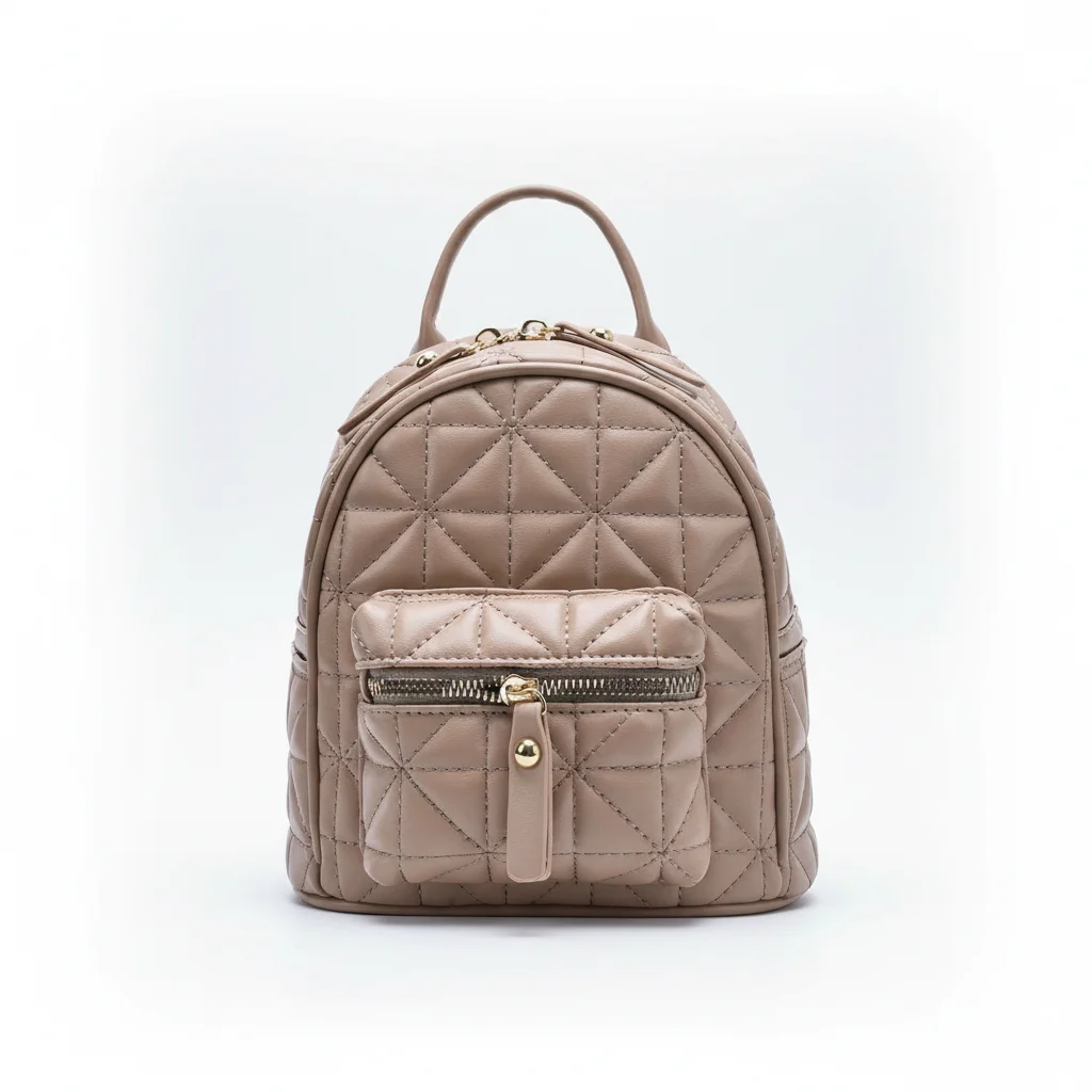 Petit sac à dos femme simili cuir matelassé - Vue 6 - petit sac à dos