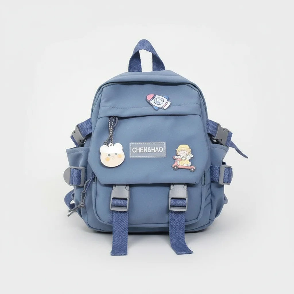 Petit sac à dos femme toile résistant - Vue 3 - petit sac à dos