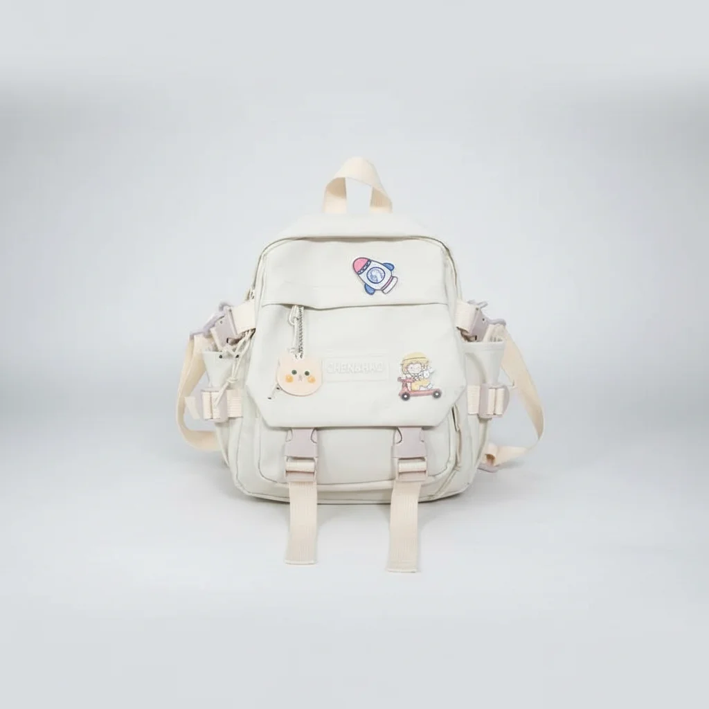 Petit sac à dos femme toile résistant - Vue 7 - petit sac à dos