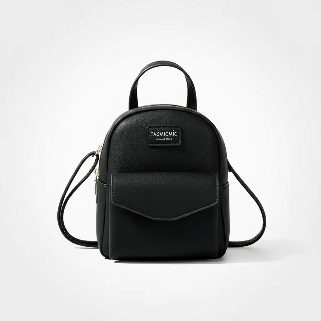 Petit sac à dos femme vegan bandoulière - Vue 1 - petit sac à dos