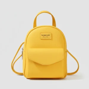 Petit sac à dos femme vegan bandoulière - Vue 2 - petit sac à dos