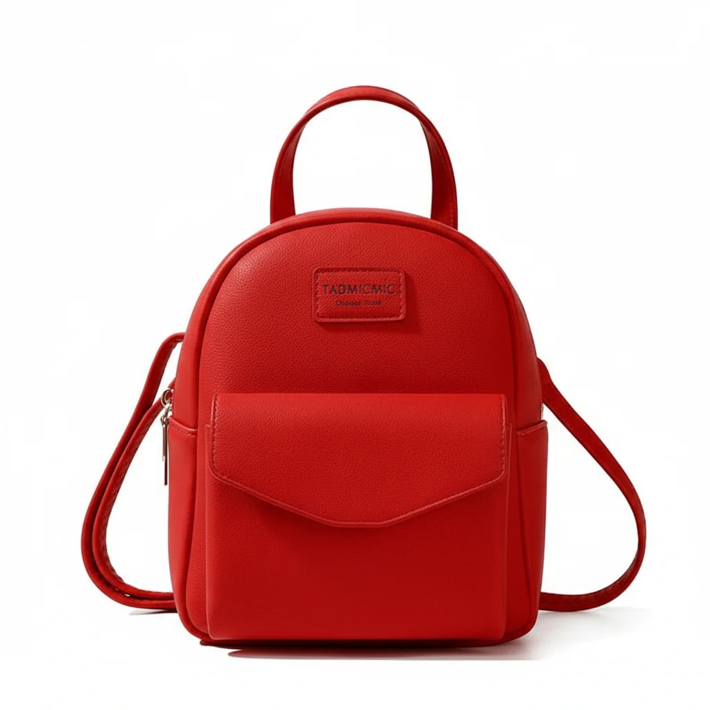 Petit sac à dos femme vegan bandoulière - Vue 3 - petit sac à dos