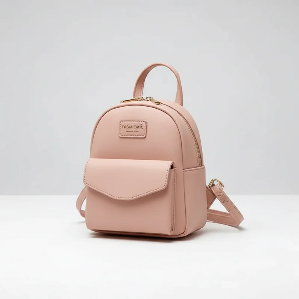 Petit sac à dos femme vegan bandoulière - Vue 5 - petit sac à dos
