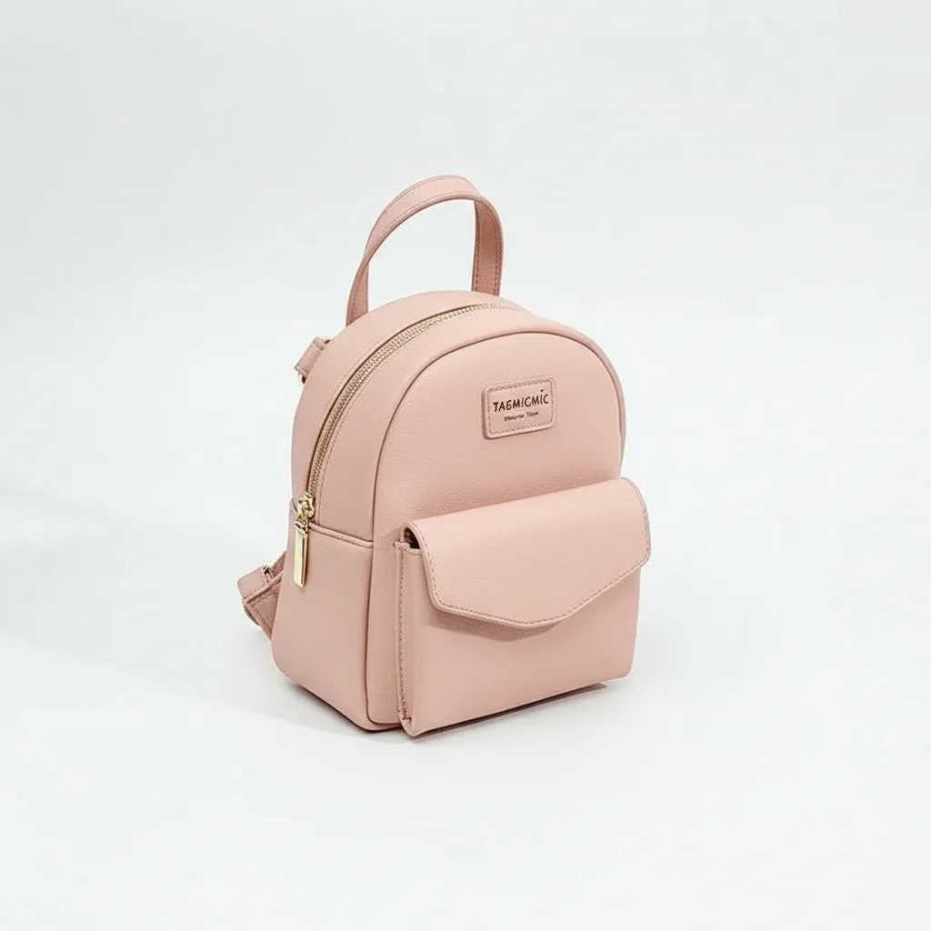 Petit sac à dos femme vegan bandoulière - Vue 6 - petit sac à dos