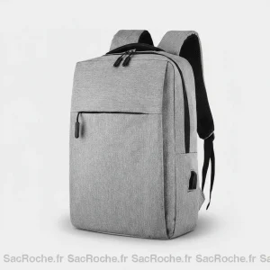 Petit sac à dos gris minimaliste 20l - Vue 2 - petit sac à dos