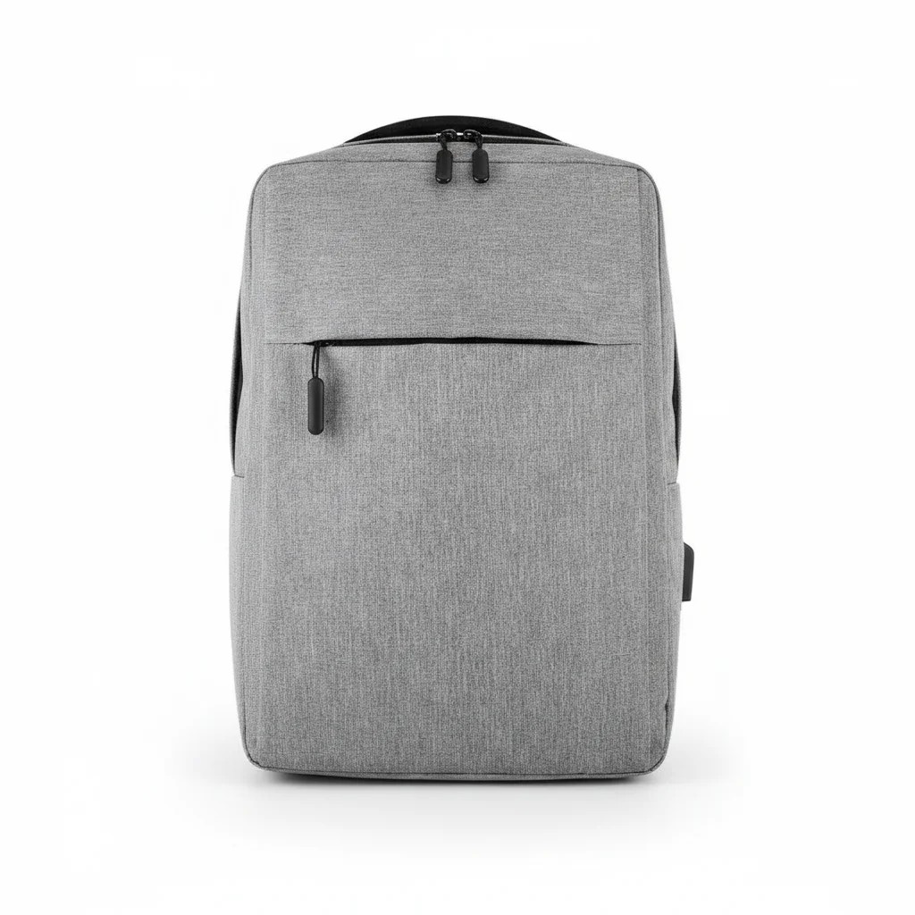 Petit sac à dos gris minimaliste 20l - Vue 3 - petit sac à dos