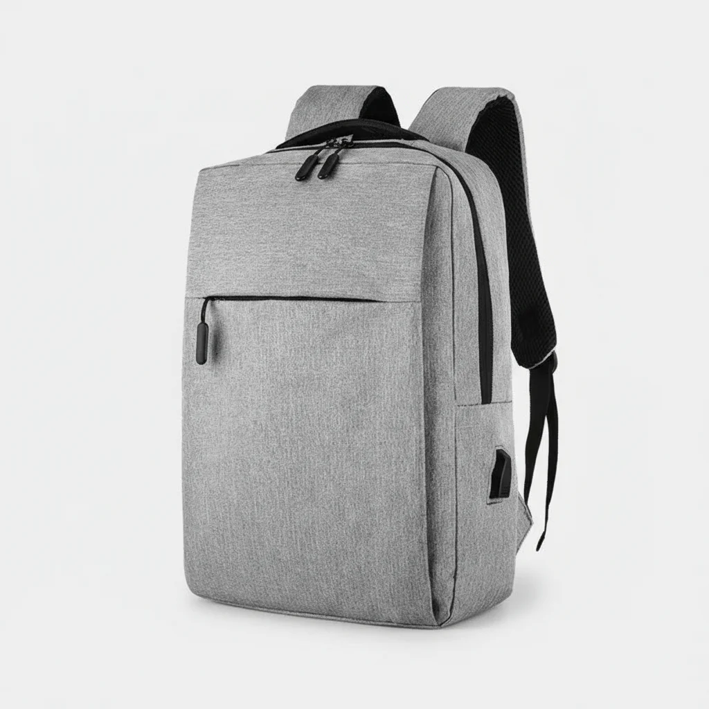 Petit sac à dos gris minimaliste 20l - Vue 4 - petit sac à dos