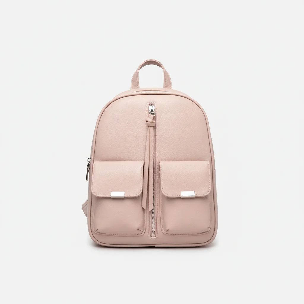 Petit sac à dos multipoches simili cuir - Vue 7 - petit sac à dos