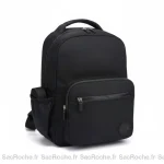 Petit sac à dos noir imperméable polyvalent - Vue 1 - petit sac à dos