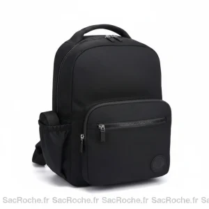 Petit sac à dos noir imperméable polyvalent - Vue 1 - petit sac à dos