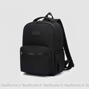 Petit sac à dos noir imperméable polyvalent - Vue 2 - petit sac à dos