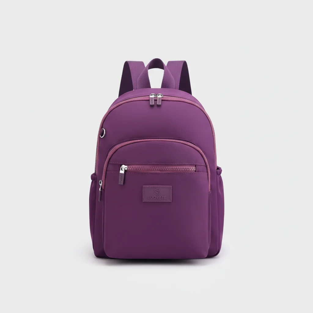 Petit sac à dos noir imperméable polyvalent - Vue 9 - petit sac à dos
