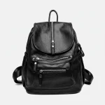 Petit sac à dos noir multi-poches - Vue 1 - petit sac à dos