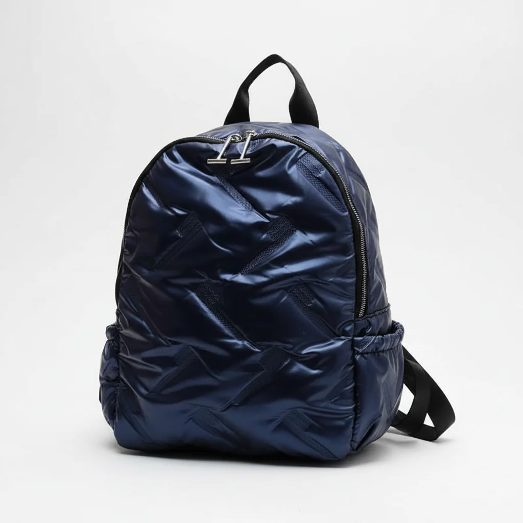 Petit sac à dos nylon femme coloré - Vue 3 - petit sac à dos