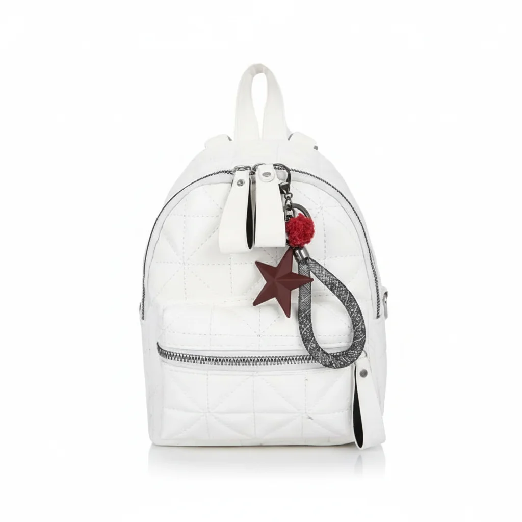 Petit sac à dos simili cuir bandoulière noir - Vue 10 - petit sac à dos