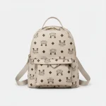 Petit sac à dos simili cuir imprimé luxe - Vue 1 - petit sac à dos