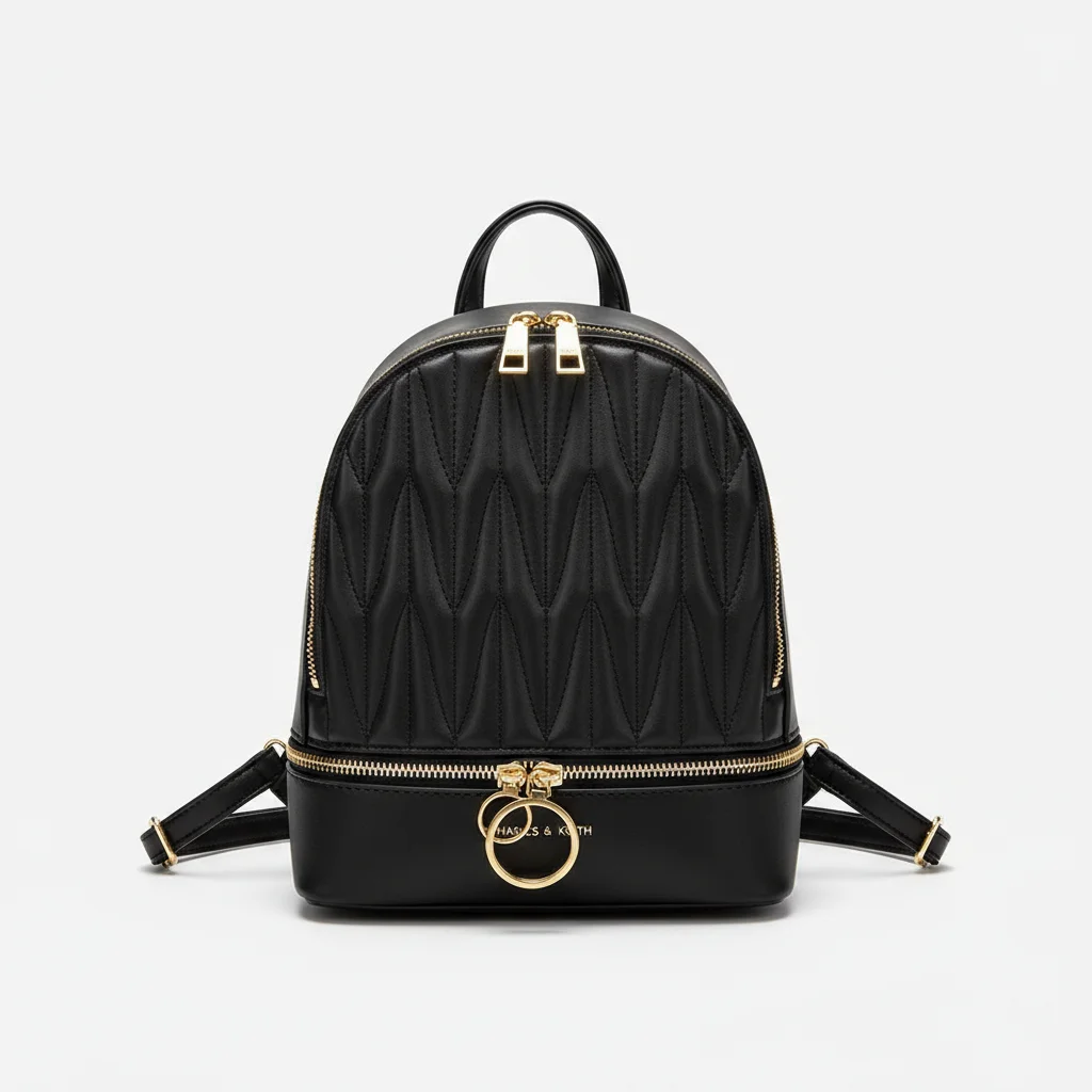 Petit sac à dos simili cuir matelassé - Vue 5 - petit sac à dos