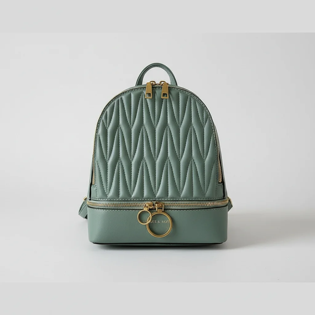 Petit sac à dos simili cuir matelassé - Vue 6 - petit sac à dos