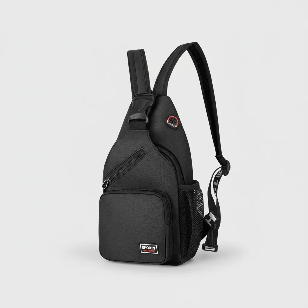 Petit sac à dos sportif bicolore en velours - Vue 2 - petit sac à dos