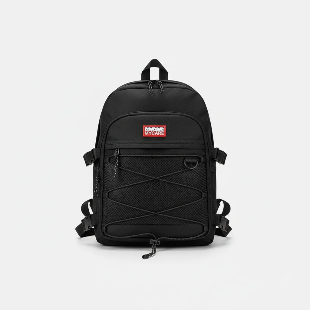Petit sac à dos sportif noir polyvalent - Vue 7 - petit sac à dos