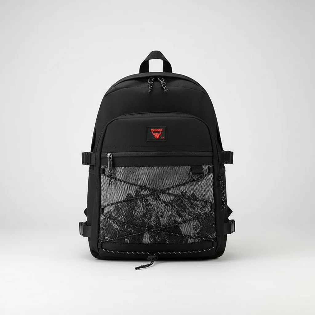 Petit sac à dos sportif noir polyvalent - Vue 8 - petit sac à dos