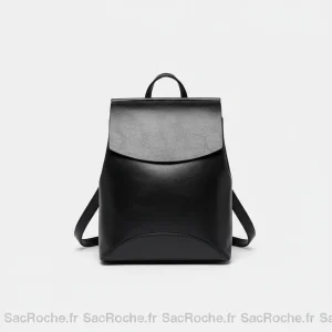 Petit sac à dos végétalien noir polyvalent - Vue 1 - petit sac à dos
