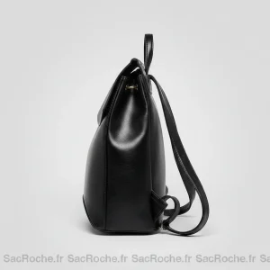 Petit sac à dos végétalien noir polyvalent - Vue 2 - petit sac à dos