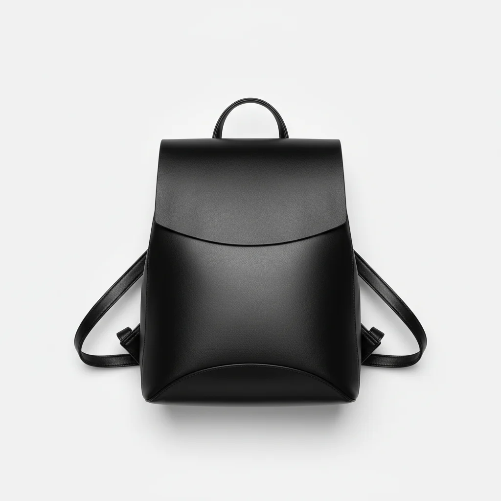 Petit sac à dos végétalien noir polyvalent - Vue 3 - petit sac à dos