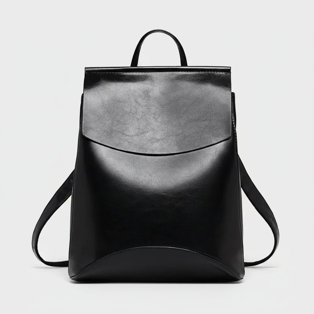 Petit sac à dos végétalien noir polyvalent - Vue 4 - petit sac à dos