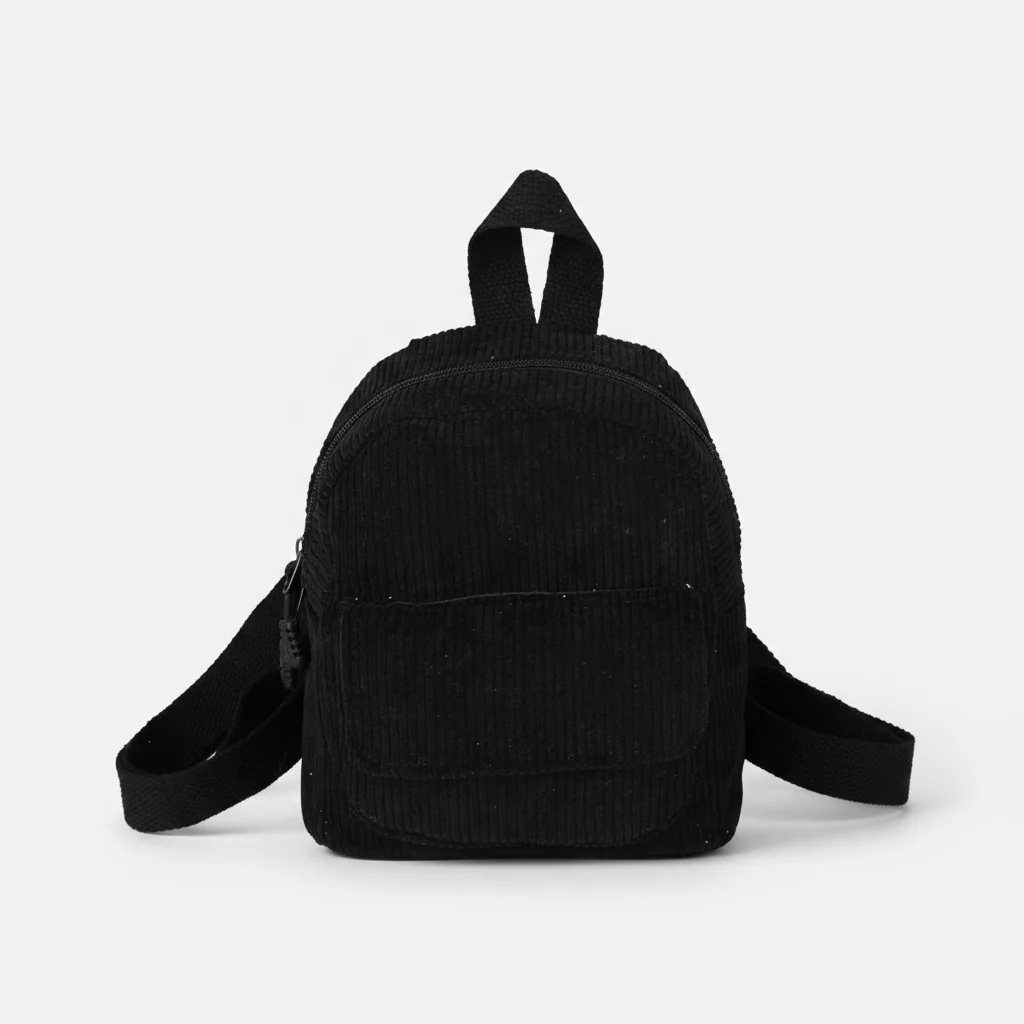 Petit sac à dos velours côtelé coloré - Vue 8 - petit sac à dos