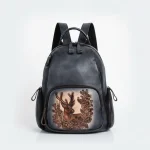 Sac à dos cuir femme, petit. - Vue 1 - petit sac à dos