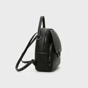 Sac à Dos Cuir Femme Urbain - Vue 2 - petit sac à dos