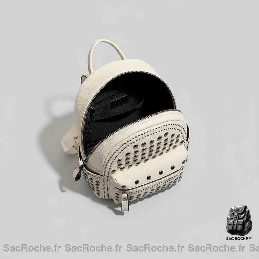 Sac à Dos Femme à Clous - Vue 3 - petit sac à dos