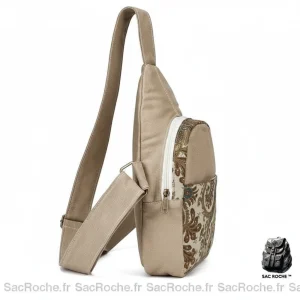 Sac à Dos Femme Bohème Porté Poitrine - Vue 2 - petit sac à dos