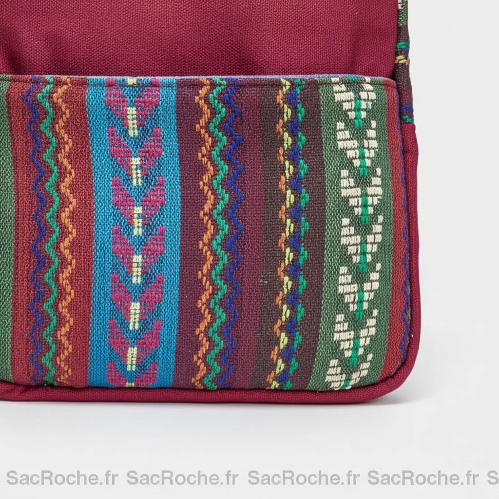 Sac à Dos Femme Bohème Porté Poitrine - Vue 4 - petit sac à dos