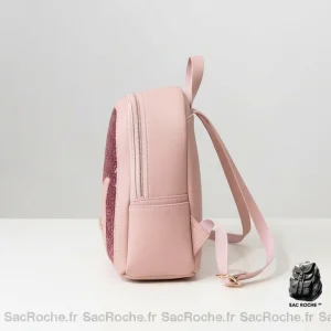 Sac à dos fille paillettes mini - Vue 2 - petit sac à dos