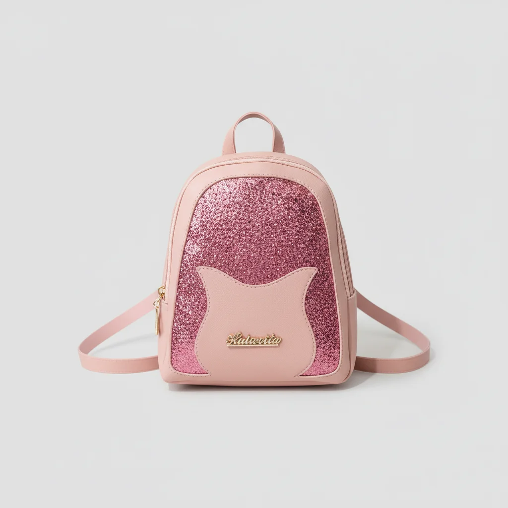 Sac à dos fille paillettes mini - Vue 3 - petit sac à dos