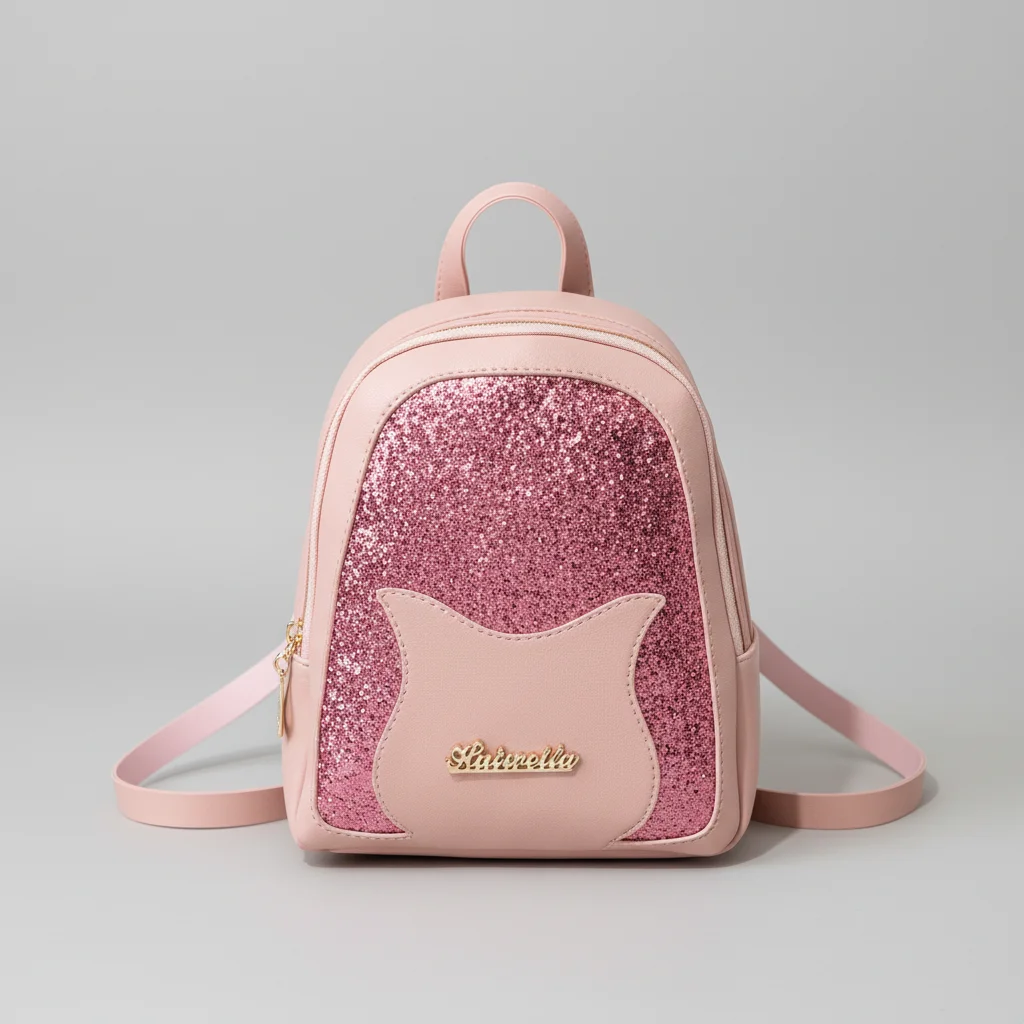 Sac à dos fille paillettes mini - Vue 4 - petit sac à dos