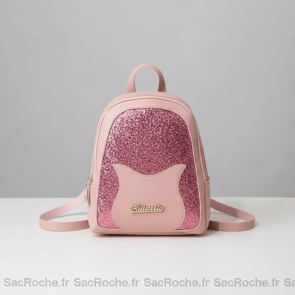 Sac à dos fille paillettes mini - Vue 5 - petit sac à dos