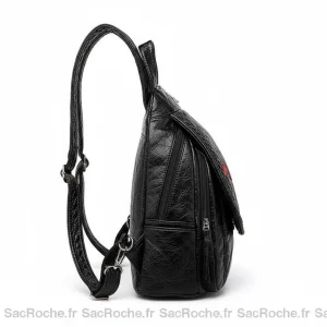Sac à dos fleur femme mini - Vue 2 - petit sac à dos