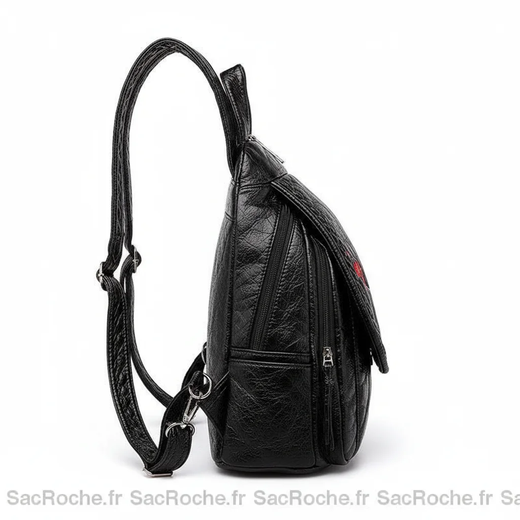 Sac à dos fleur femme mini - Vue 2 - petit sac à dos