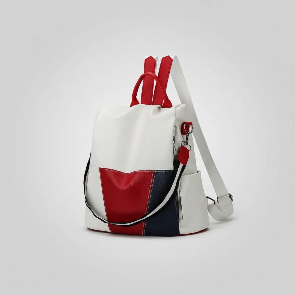Sac Dos Cuir Vegan Écologique - Vue 3 - petit sac à dos
