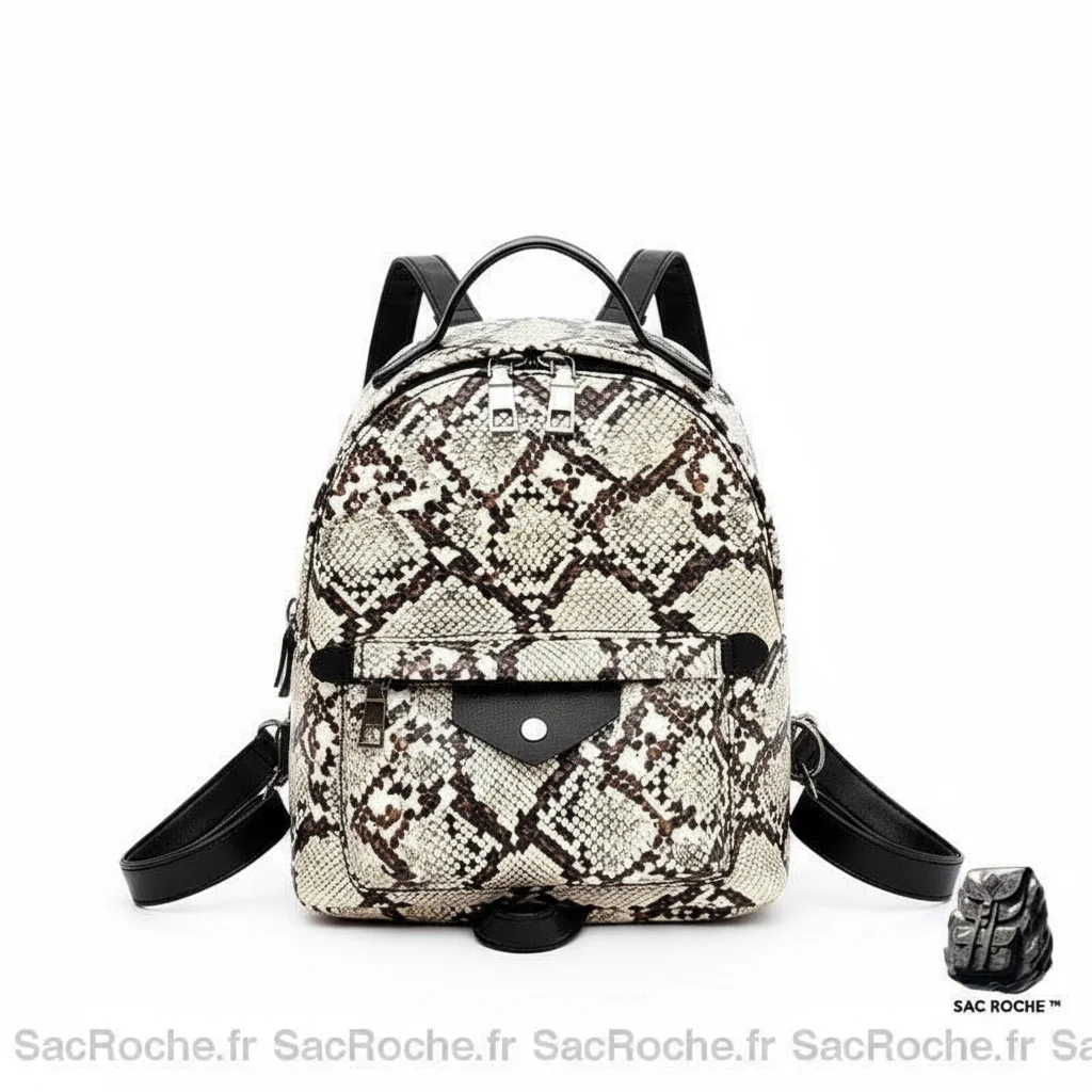 Sac dos femme serpent petite - Vue 1 - petit sac à dos