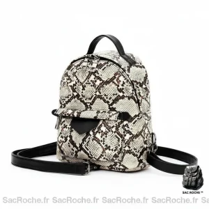 Sac dos femme serpent petite - Vue 2 - petit sac à dos