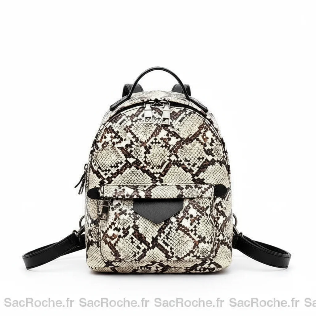 Sac dos femme serpent petite - Vue 3 - petit sac à dos